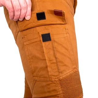 Spodnie motocyklowe męskie jeansy W-TEC Wallbridge Caramel - karmel