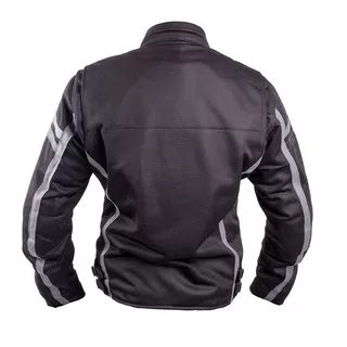 Męska kurtka motocyklowa W-TEC Bellvitage Crow - Czarno-szary
