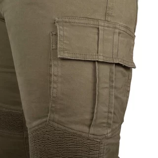 Spodnie motocyklowe męskie jeansy W-TEC Wallbridge Olive - Oliwkowa zieleń