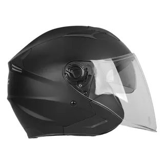 Kask motocyklowy otwarty W-TEC Barcela - Biały błyszczący