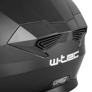 Kask motocyklowy enduro Flip-Up W-TEC Biscaia P/J - Matt.czarny
