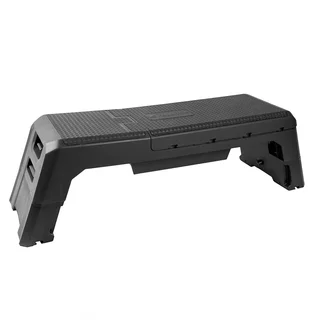 Step regulowany z funkcją ławki 2w1 inSPORTline AeroBench - Czarny