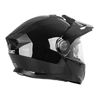 Kask motocyklowy enduro Flip-Up W-TEC Biscaia P/J - Matt.czarny