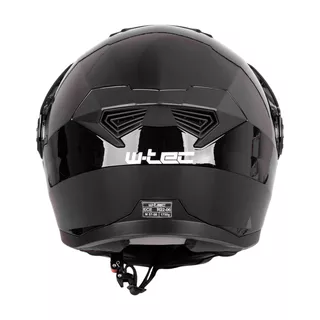 Kask motocyklowy enduro Flip-Up W-TEC Biscaia P/J - Matt.czarny