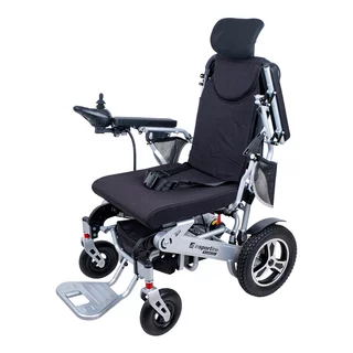 Elektryczny wózek inwalidzki inSPORTline Hawkie Evo II z regulowanym oparciem 700W - Zielony