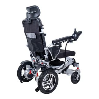 Elektryczny wózek inwalidzki inSPORTline Hawkie Evo II z regulowanym oparciem 700W - Zielony