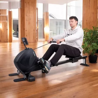 Wioślarz magnetyczny treningowy inSPORTline Ocean - Czarny