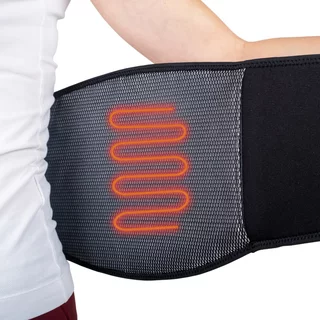 Pas grzewczy / lędźwiowy na plecy W-TEC HEATbelt ∙ rozmiar S-XL ∙ 3 tryby ∙ z kieszenią na powerbank