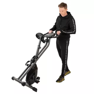 Składany Rower treningowy inSPORTline Xbike - Czarny