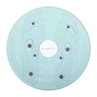 Twister z magnesami inSPORTline Magnetic ∙ obrotowy ∙ pomarańczowy ∙ Ø25 cm ∙ waga 0,54 kg ∙ max 100 kg ∙ punkty masujące