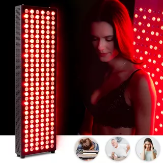 Panel podczerwieni LED lampa terapeutycza inSPORTline Brister - 180 LED - Czarny