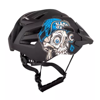 Kask Downhill na rower motor enduro zjazdowy W-TEC Delgada - Freestylowy błękit