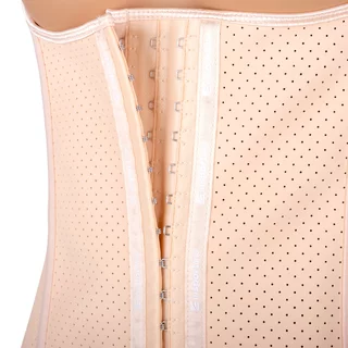 Gorset fitness na ramiączkach stabilizująco wyszczuplający inSPORTline Corsup - Czarny