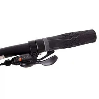 Składany rower elektryczny składak Devron 20122 20" - model 2025 - Czarny