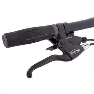 Składany rower elektryczny składak Devron 20122 20" - model 2025 - Czarny