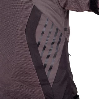 Letnia kurtka motocyklowa W-TEC Pelyes - szaro-fluo