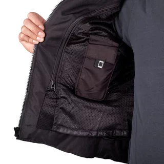 Letnia kurtka motocyklowa W-TEC Pelyes - szaro-fluo