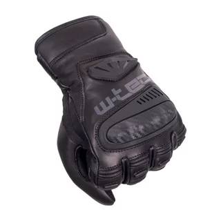 Skórzane rękawice motocyklowe W-TEC Imoleto - Czarny