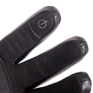 Skórzane rękawice motocyklowe W-TEC Imoleto - Czarny