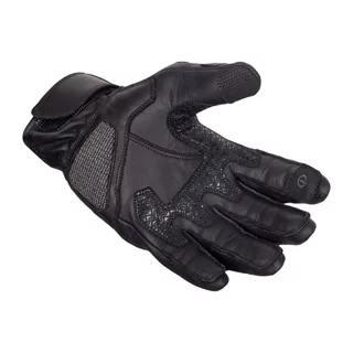 Skórzane rękawice motocyklowe W-TEC Monzeto - Czarny