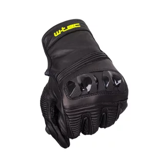 Skórzane rękawice motocyklowe W-TEC Monzeto - Czarny
