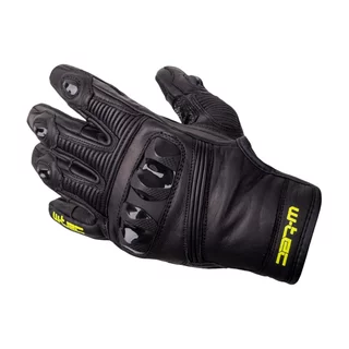 Skórzane rękawice motocyklowe W-TEC Monzeto - Czarny