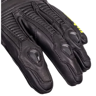 Skórzane rękawice motocyklowe W-TEC Monzeto - Czarny