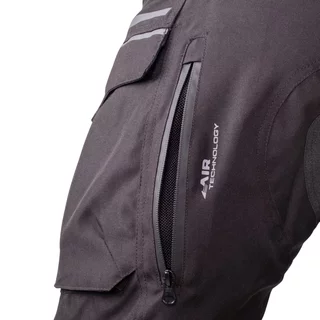Męskie spodnie motocyklowe W-TEC Perguso - Czarny