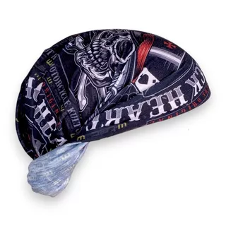 Wielofunkcyjna chusta na motor szalik ocieplacz na szyję W-TEC Black Heart Scarfest - Skrzydła Czaszki