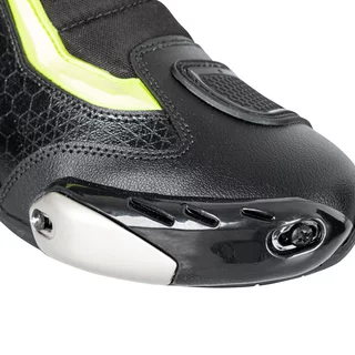 Męskie buty motocyklowe W-TEC GlamCE - Czarny-fluo żółty