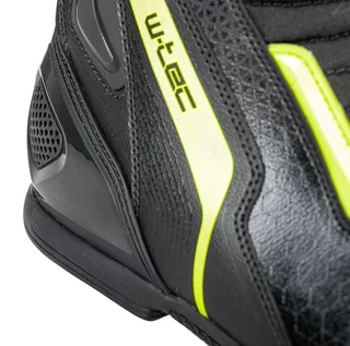 Męskie buty motocyklowe W-TEC GlamCE - Czarny-fluo żółty