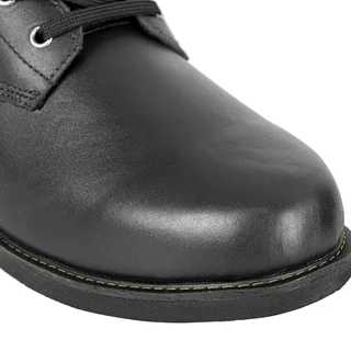 Męskie skórzane buty motocyklowe W-TEC Benga - Czarny
