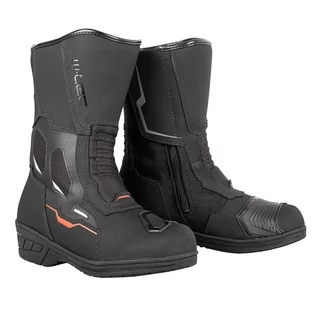 Damskie buty motocyklowe W-TEC Moanna - Czarno-czerwony
