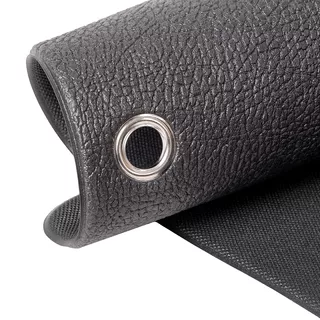Mata do ćwiczeń inSPORTline Aero Advance 180x60 cm z otworami - Czarny