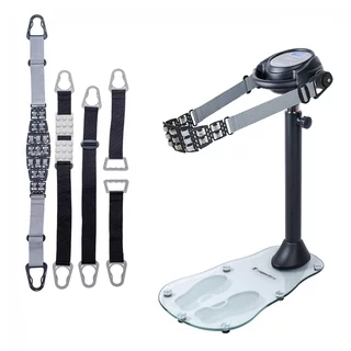 Masażer pasowy stojący inSPORTline TrimBelt ∙ 20 poziomów intensywności ∙ 9 programów ∙ 4 pasy masujące ∙ nośność 100 kg ∙ moc 90 W