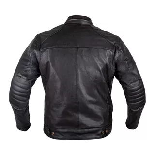 Letnia skórzana kurtka motocyklowa W-TEC Gradac - Czarny