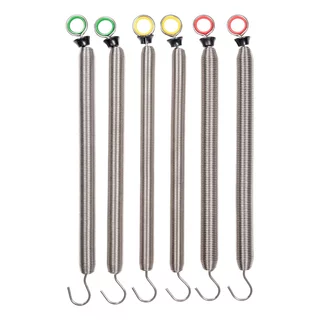 Zestaw sprężyn wymiennych do reformera Pilates inSPORTline Comfolder ∙ 6 sprężyn ∙ waga 2,7 kg ∙ stal