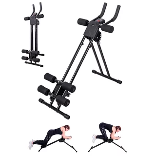 Trenażer mięśni brzucha inSPORTline Ab Lifter Evo ∙ 5 poziomów trudności ∙ wyświetlacz led ∙ nośność 100 kg ∙ mechanizm składania