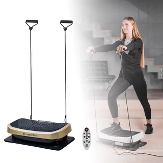 Platforma wibracyjna z linkami inSPORTline Devyn ∙ pilot ∙ 4 programy ∙ 50 poziomów ∙ panel LED