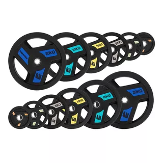 Olimpijskie obciążenia gumowane inSPORTline Herk OL 50 mm 1,25-25 kg