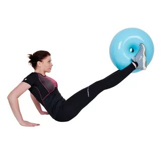 Trener równowagi do fitness inSPORTline Donut Ball - Niebieski