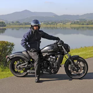 Kask motocyklowy W-TEC NK-850 otwierany + BLENDA - Biały błyszczący