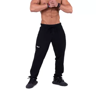 Męskie spodnie dresowe Nebbia Side Stripe Retro Joggers 154 - Szary