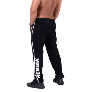Męskie spodnie dresowe Nebbia Side Stripe Retro Joggers 154 - Szary