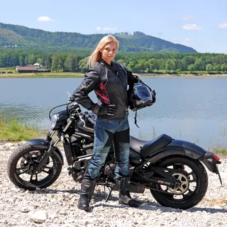 Kask motocyklowy W-TEC NK-850 otwierany + BLENDA - Biały błyszczący