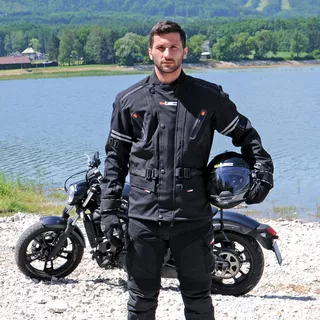 Kask motocyklowy W-TEC NK-850 otwierany + BLENDA - Biały błyszczący