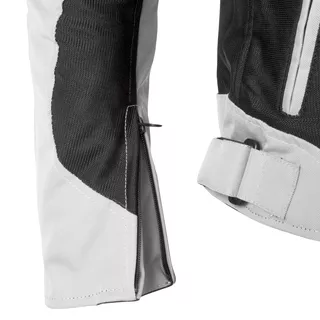 Męska kurtka motocyklowa W-TEC Ventex - Jasnoszary