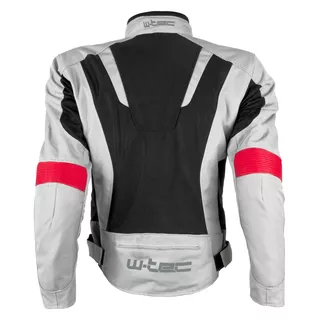 Męska kurtka motocyklowa W-TEC Ventex - Jasnoszary