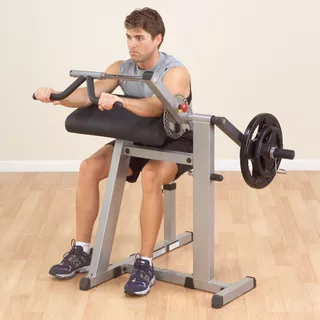Stanowisko do ćwiczeń bicepsów i tricepsów BODY-SOLID GCBT380 - Szary