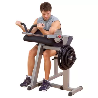 Stanowisko do ćwiczeń bicepsów i tricepsów BODY-SOLID GCBT380 - Szary